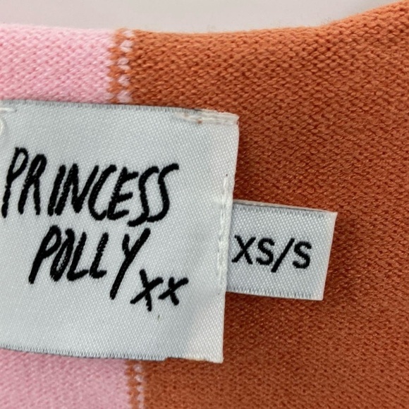 Princess Polly Pink and Brown Mini Dress - Picture 4 of 5